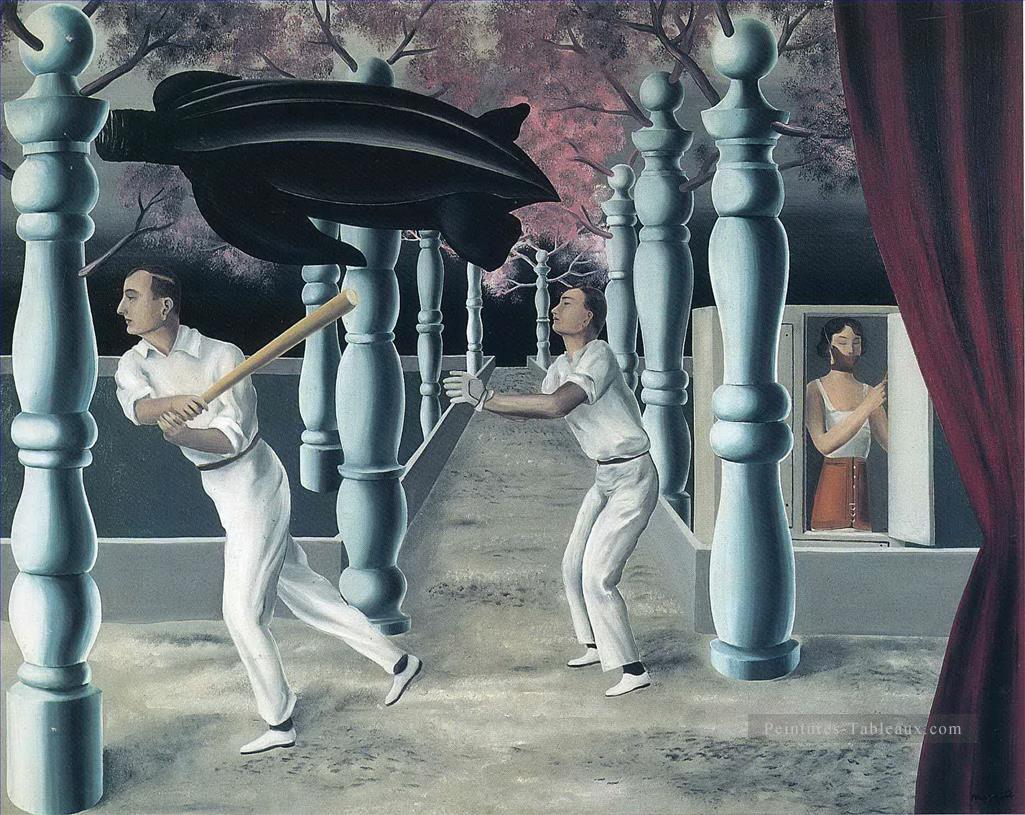 le joueur secret 1927 Rene Magritte Peintures à l'huile
